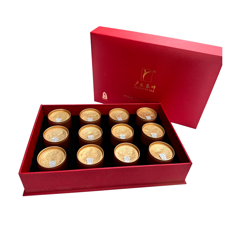 【茗心系列明前特級(jí)信陽(yáng)紅茶12罐一罐好茶】核心產(chǎn)區(qū)、高山茶園、精心制作