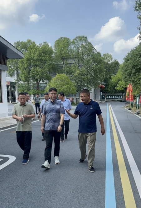 2025年7月29日，熱烈歡迎金征宇院士團隊來廣義茶莊考察調(diào)研